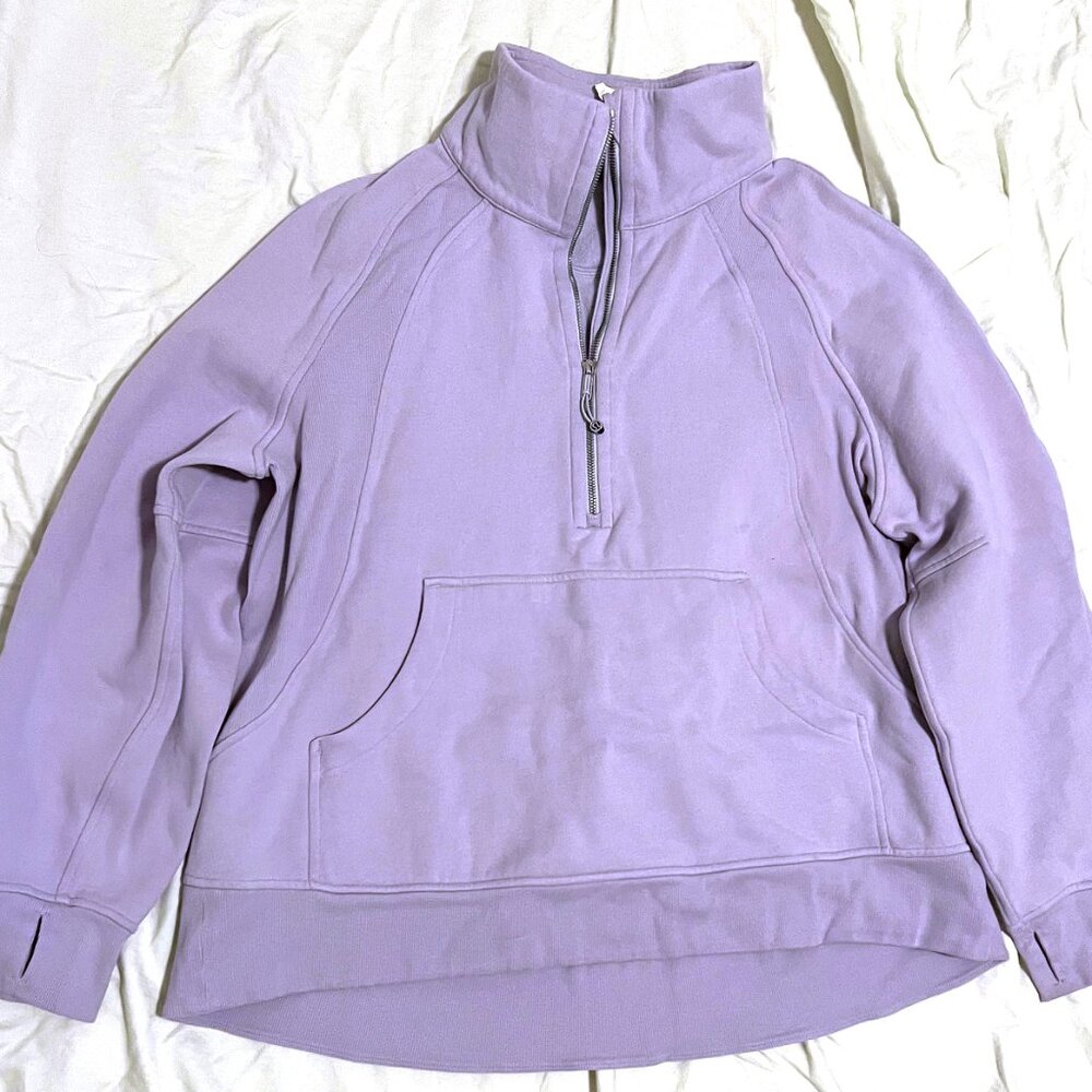 Lululemon Scuba Oversized Funnel-Neck Half Zip Long - Picture 2 of 5